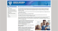 Desktop Screenshot of hansabavaria.com
