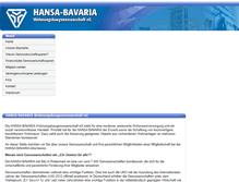 Tablet Screenshot of hansabavaria.com